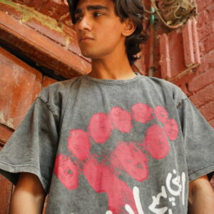 RAJAN acid washed  Box Fit T-Shirt