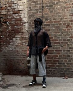 JAAL Cotton Net Shirt