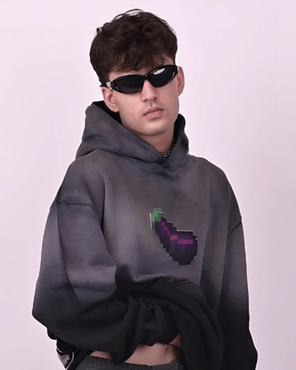BATUN EGGPLANT HOODIE - Image 2