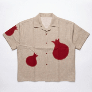 FEEQI - Button-up. Resort collar. Hand cut, hand stitched shirt.