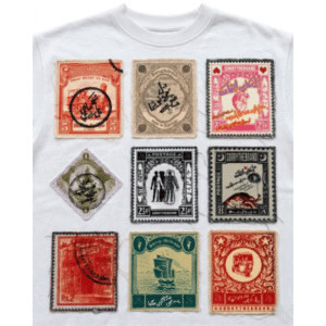 MAJEED BHAI - POSTAL STAMP t-shirt